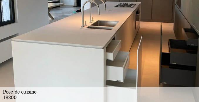 Pose de cuisine  saint-priesaint-de-gimel-19800 JP Rénovation